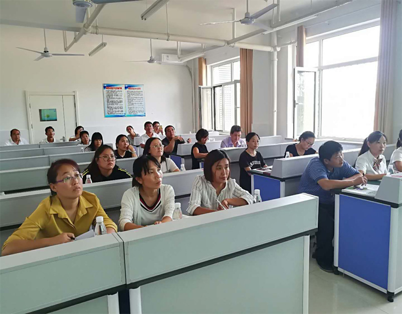 阜城第四中学高中部开展公开课竞赛活动