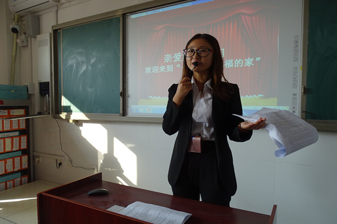 开放自信的四中欢迎您阜城第四中学举行校园开放日活动